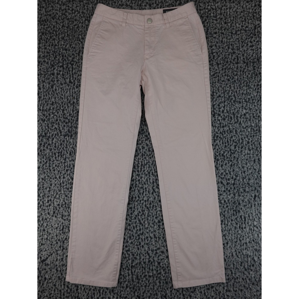 Bonobos‎ Chino Pants Mens 28x30 Pink Slim Fit Cotton Stretch Trousers